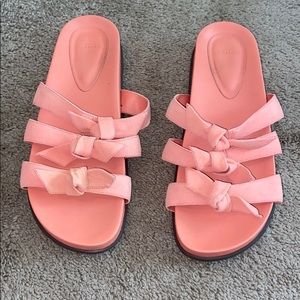 Alexandre Birman 40 pink/blush/peach slides